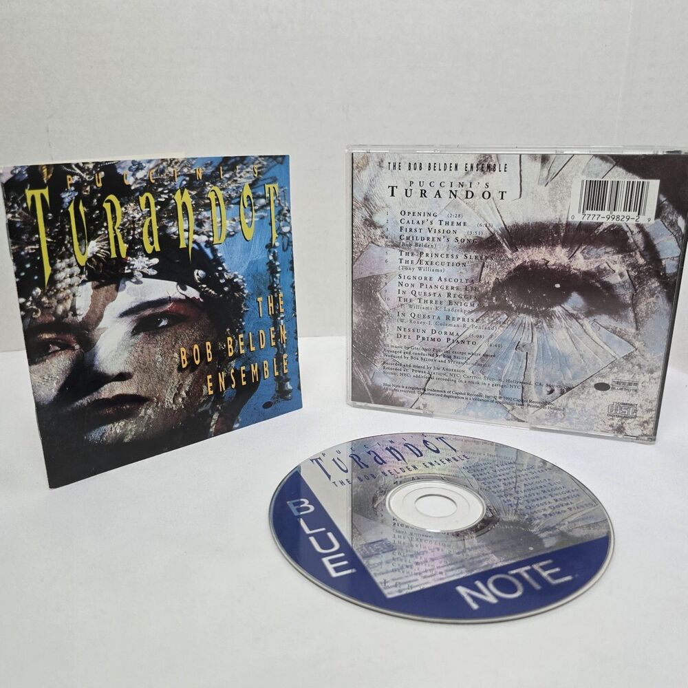 The Bob Belden Ensemble Puccini's Turnadot 1992 CD Blue Note Opera CDP0777998292